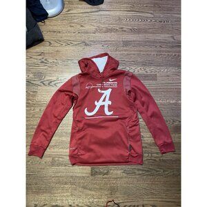 Mens Nike Crimson Alabama Crimson Tide 2021 Team Sideline Performance Pullover M